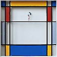 ´Little Ballerina´ Homage to Mondrian